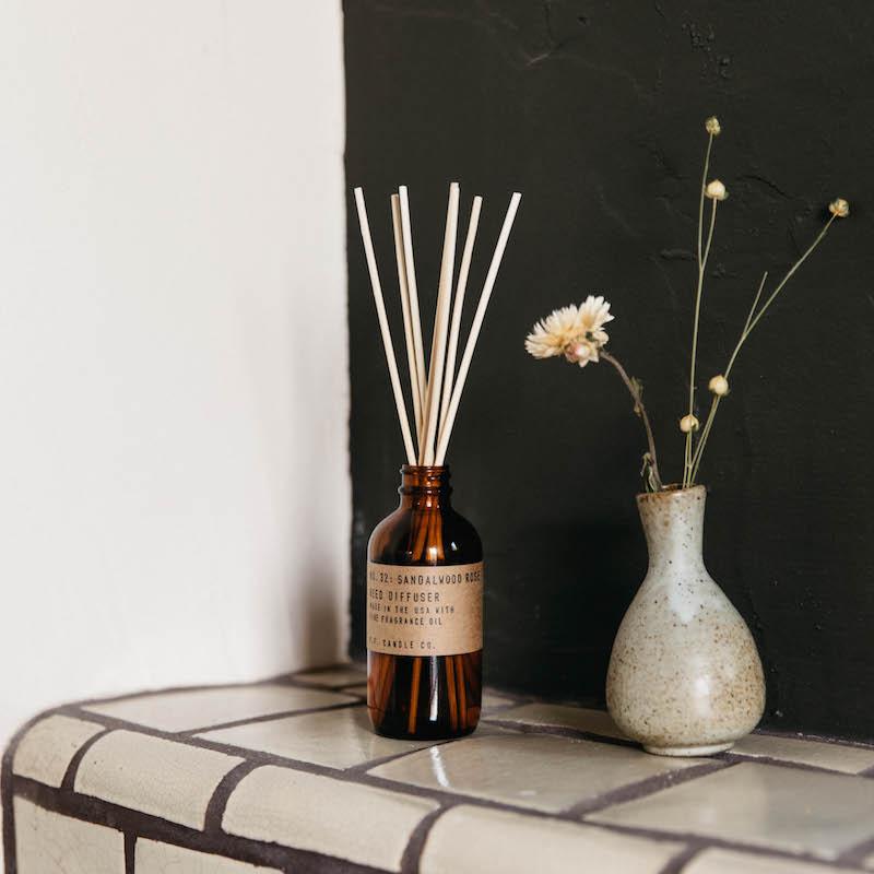 Sandalwood Rose Reed Diffuser - Slowood