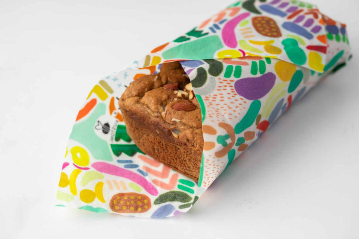 Limited Edition Beeswax Wraps Shuh Lees Dreams 3 Pack: 1S 1M 1L - Slowood