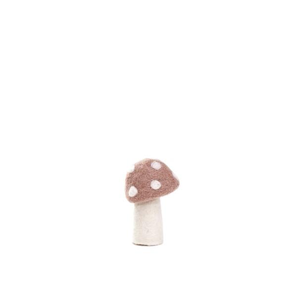 Dotty mushroom - coral - S - Slowood
