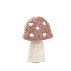 Dotty mushroom - coral - L - Slowood