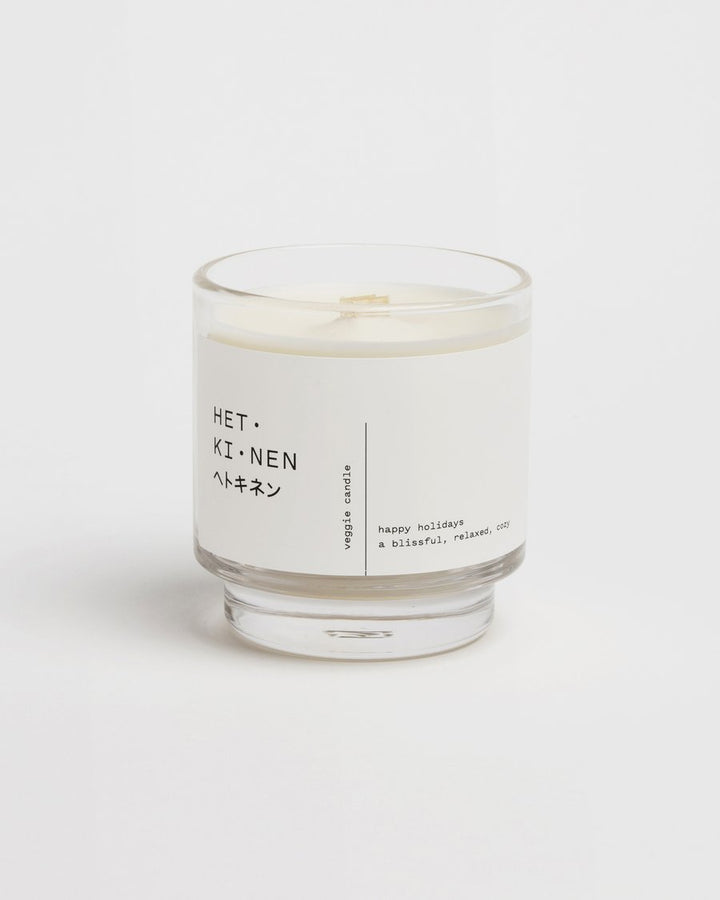 Veggie candle Happy holidays - Slowood