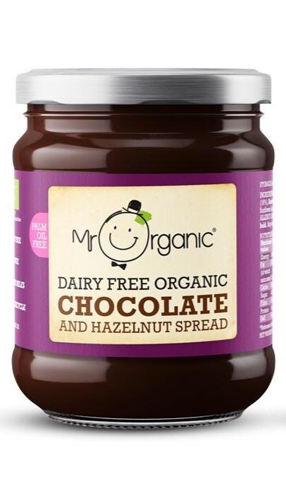 Organic Vegan Chocolate and Hazelnut Spread 200g - Slowood