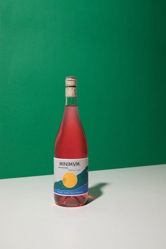 Organic Vegan Dry Rose 2020 Sangiovese Syrah - Slowood