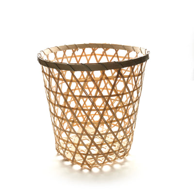 Bamboo Trash Basket - Slowood
