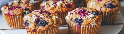 Vegan Blueberry-licious Muffins