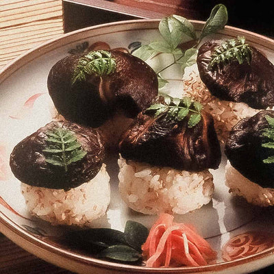 Shiitake Mushroom Sushi