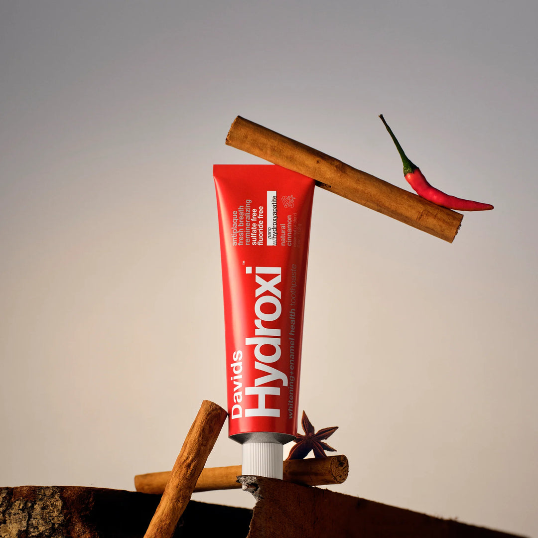 Hydroxi™ Whitening & Enamel Health Toothpaste - Cinnamon 4oz