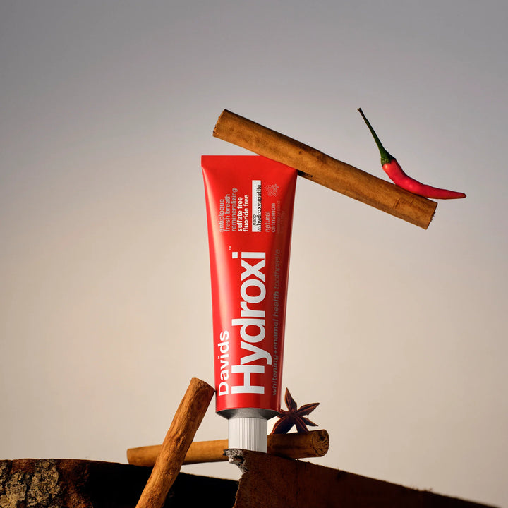 Hydroxi™ Whitening & Enamel Health Toothpaste - Cinnamon 4oz