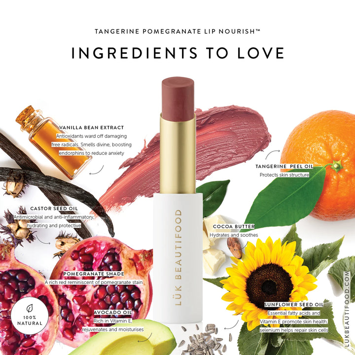 Lip Nourish - Tangerine Pomegranate 3g