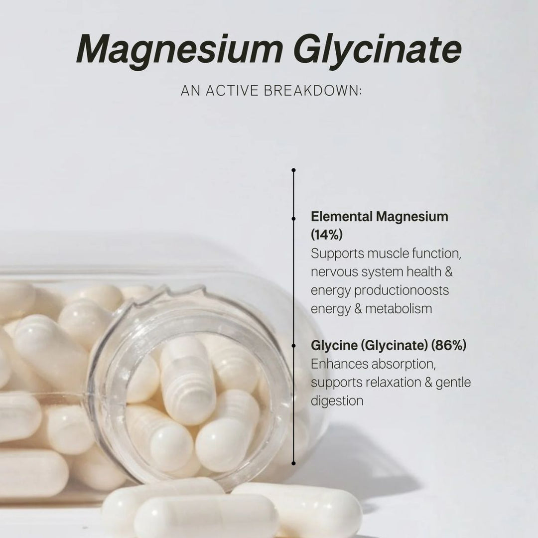 Magnesium Glycinate Capsules - Slowood