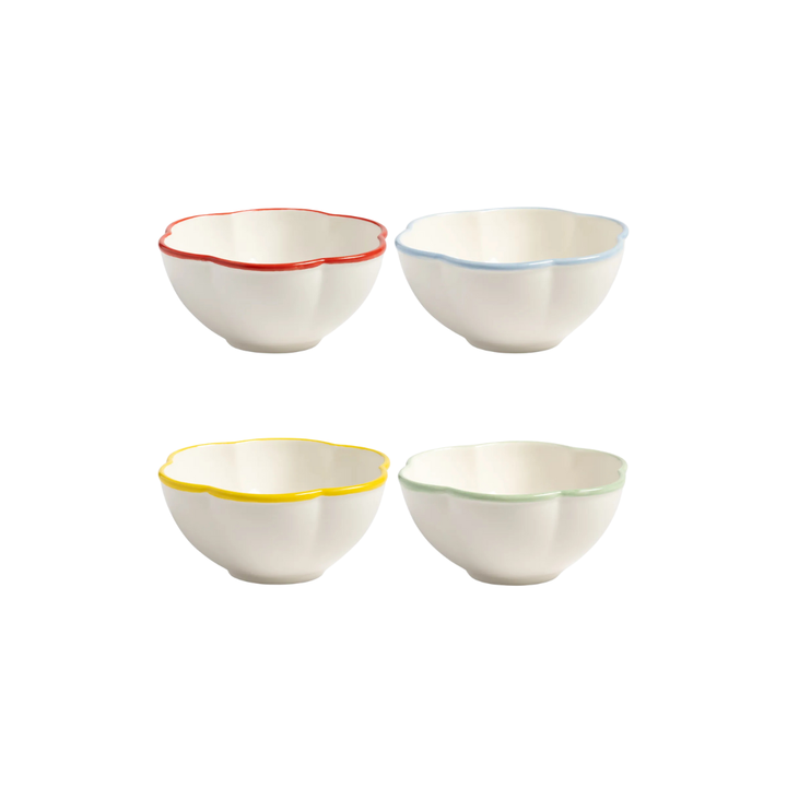 Bowl Folk Small Set Of 4