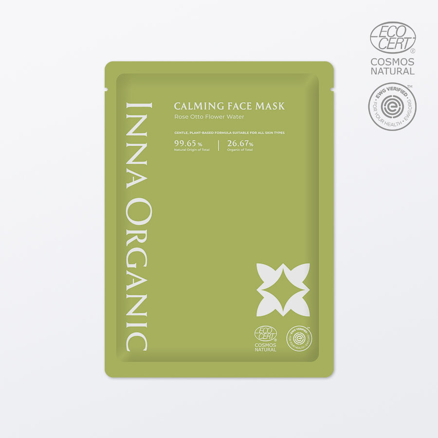 Green Tea Rose Organic Face Mask - Slowood