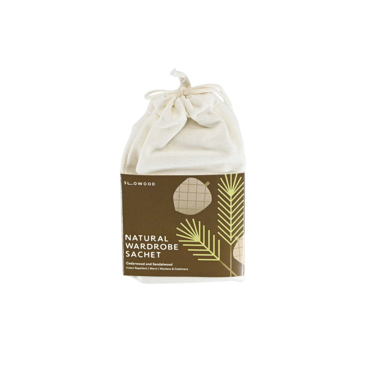 Natural Wardrobe Sachet Cedarwood and Sandalwood - Slowood