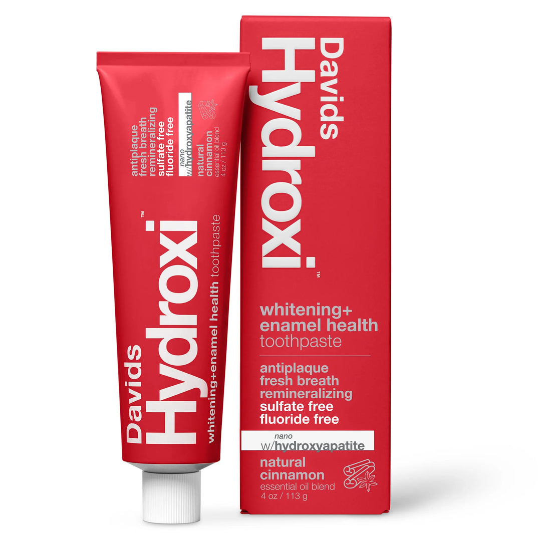 Hydroxi™ Whitening & Enamel Health Toothpaste - Cinnamon 4oz