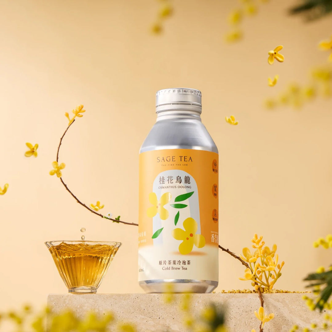 桂花烏龍無糖冷泡茶 400 毫升