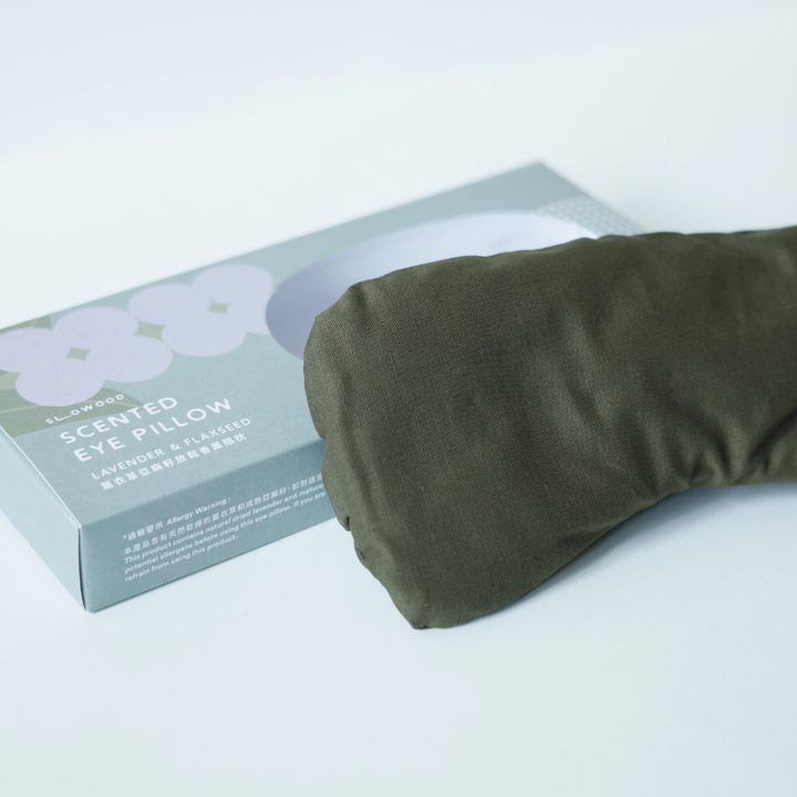 Scented Eye Pillow - Lavender & Flaxseed (with pattern)