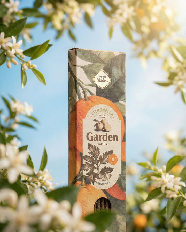 Incense Garden Citronella & Pepper Orange - Slowood