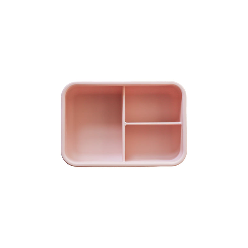 Silicone Lunch Box Dusty Pink 520ml - Slowood