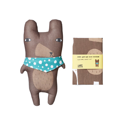 Make Your Own Bear Tea Towel Craft Kit - Slowood
