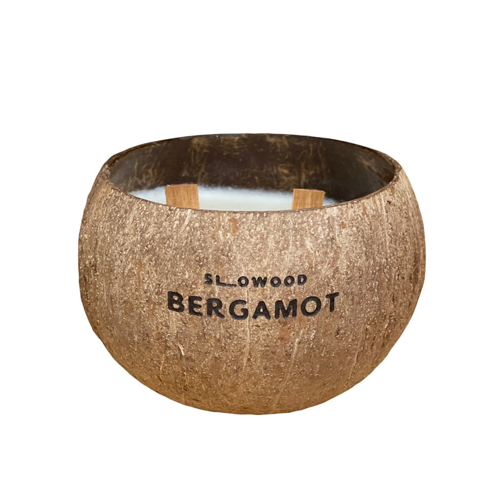 天然精油椰殼蠟燭 300克 - 佛手柑