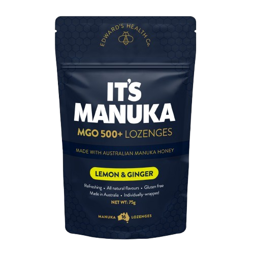 MGO500+ Manuka Lozenges - Lemon Ginger - Slowood