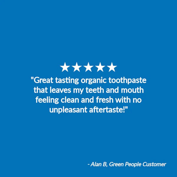 Vegan and Organic Peppermint & Aloe Toothpaste - Slowood