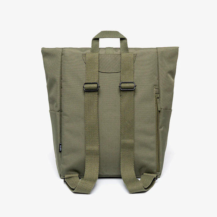 Recycled Roll Mini Backpack - Olive
