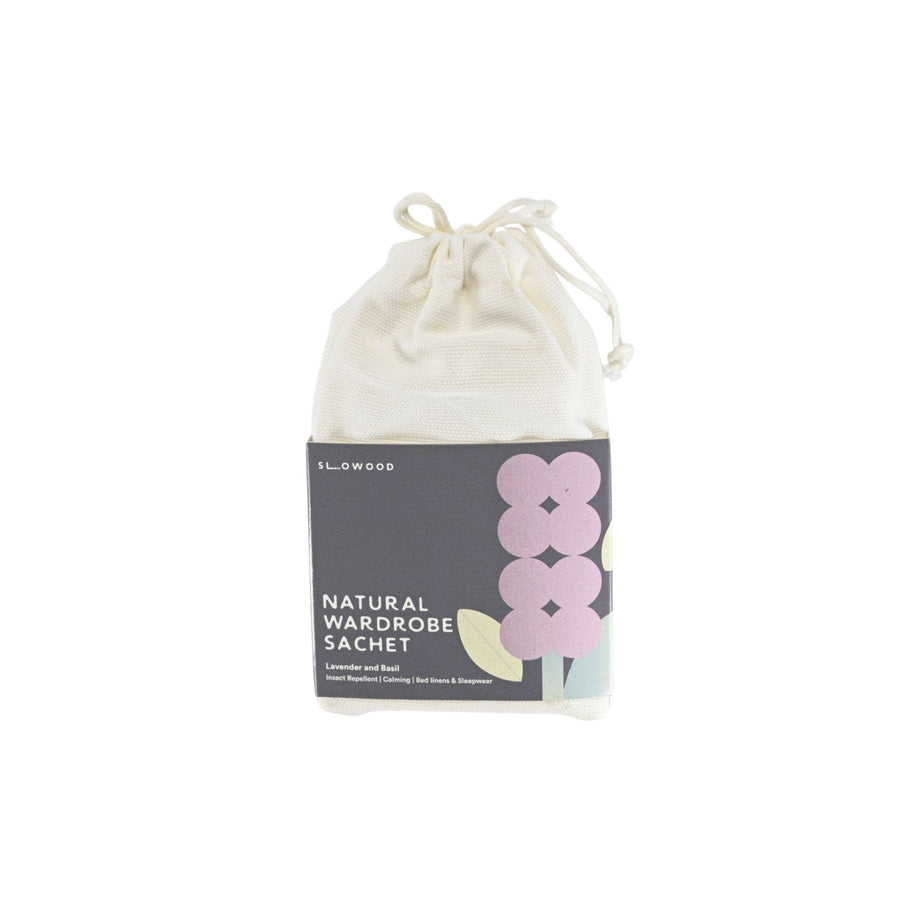 Natural Wardrobe Sachet Lavender and Basli - Slowood