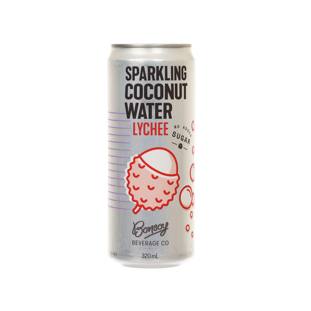 Natural sparkling coconut water - Lychee 320ml