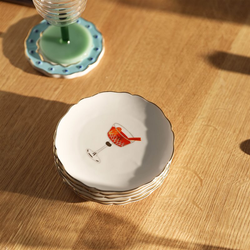 冬日盛宴彩色餐盤套裝 (6隻)