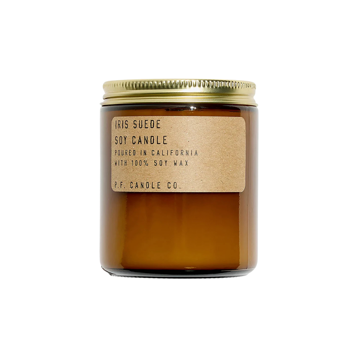 Iris Suede Soy Candle