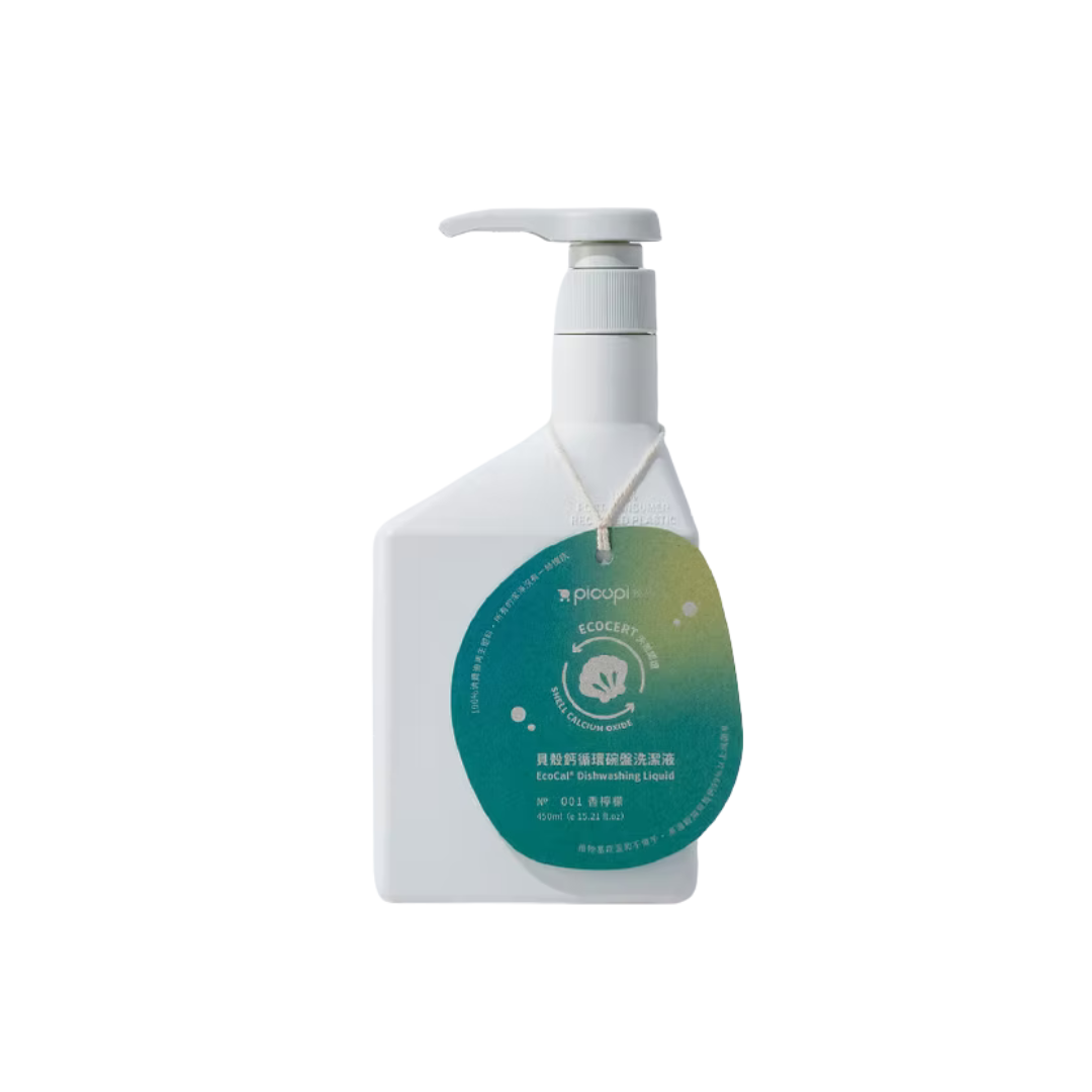 EcoCal® Dishwashing Liquid Lemon Scented 450ml - Slowood