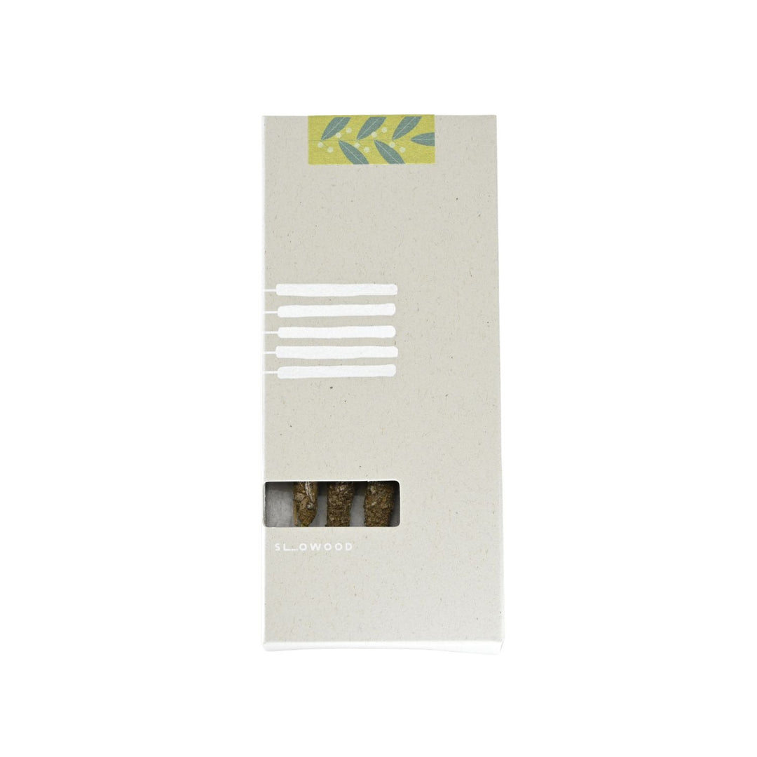 Natural Hand Rolled Incense Sticks (5pcs) Sage Leaves - Slowood