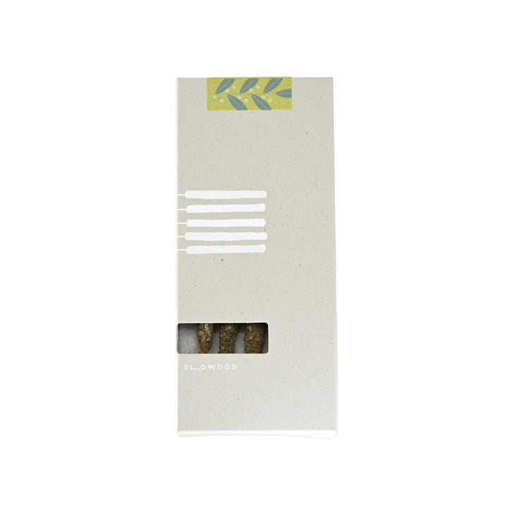 Natural Hand Rolled Incense Sticks (5pcs) Sage Leaves - Slowood