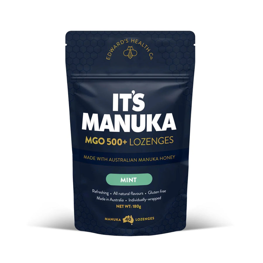 MGO500+ Manuka Lozenges - Mint - Slowood