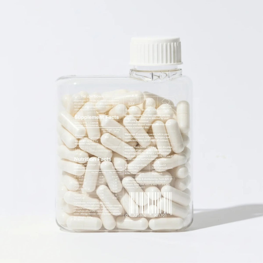 Magnesium Glycinate Capsules - Slowood