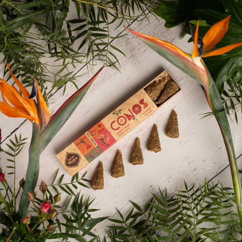 Incense Cones Calendula & Rosemary - Slowood