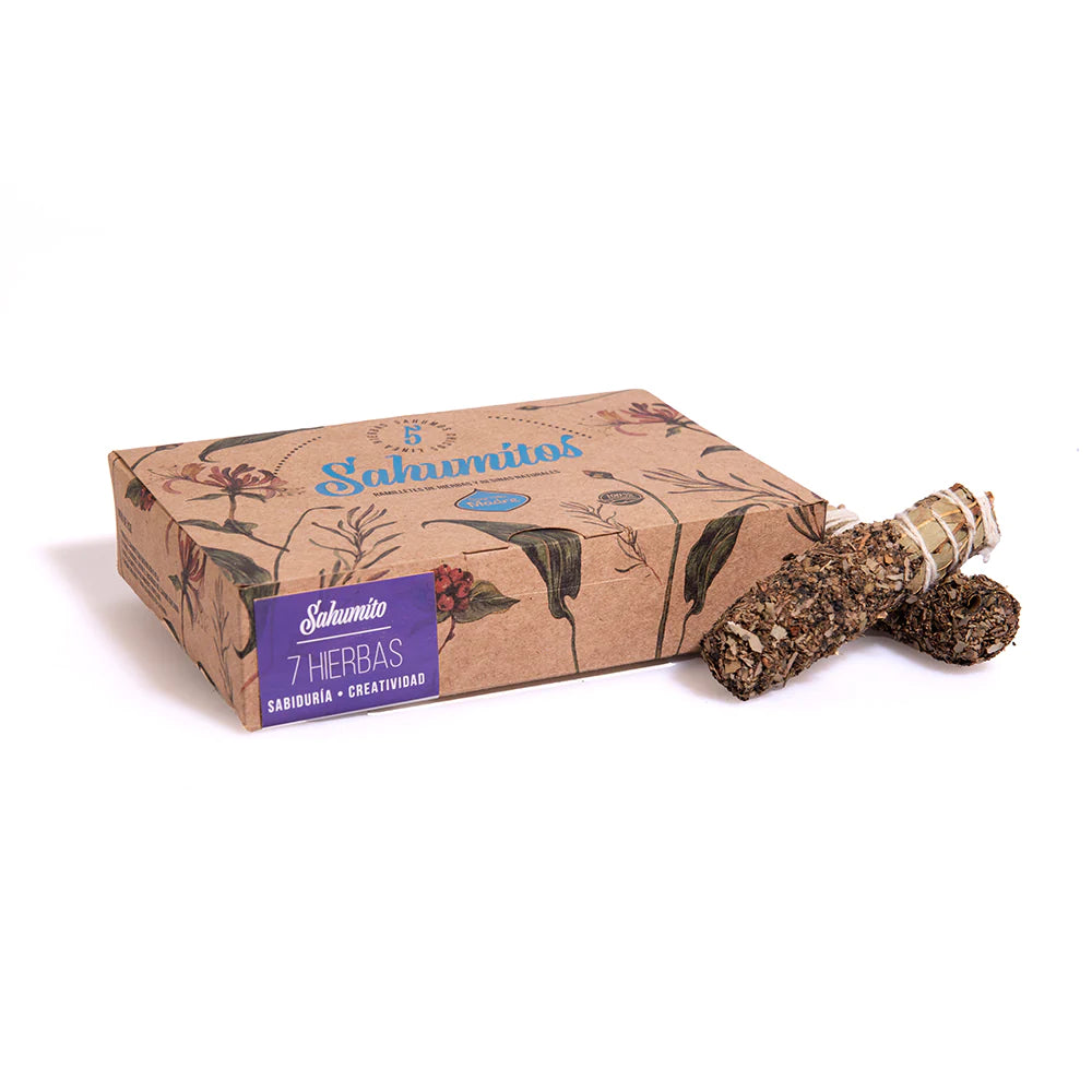 Incense Small Smudge 7 Herbs (Sold by Bundle)