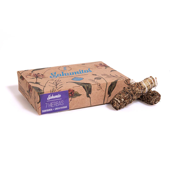 Incense Small Smudge 7 Herbs (Sold by Bundle)