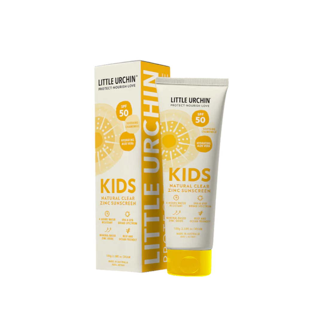 SPF50 Kids Natural Clear Zinc Sunscreen 100g