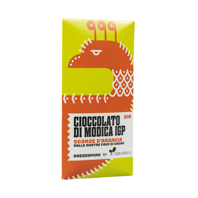 Modica Chocolate - Orange Peel 50g - Slowood