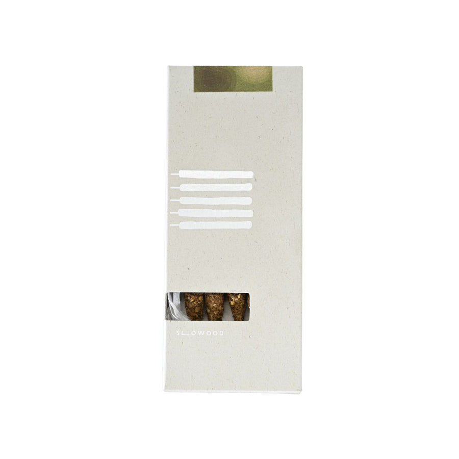 Natural Hand Rolled Incense Sticks (5pcs) Oud Bark - Slowood
