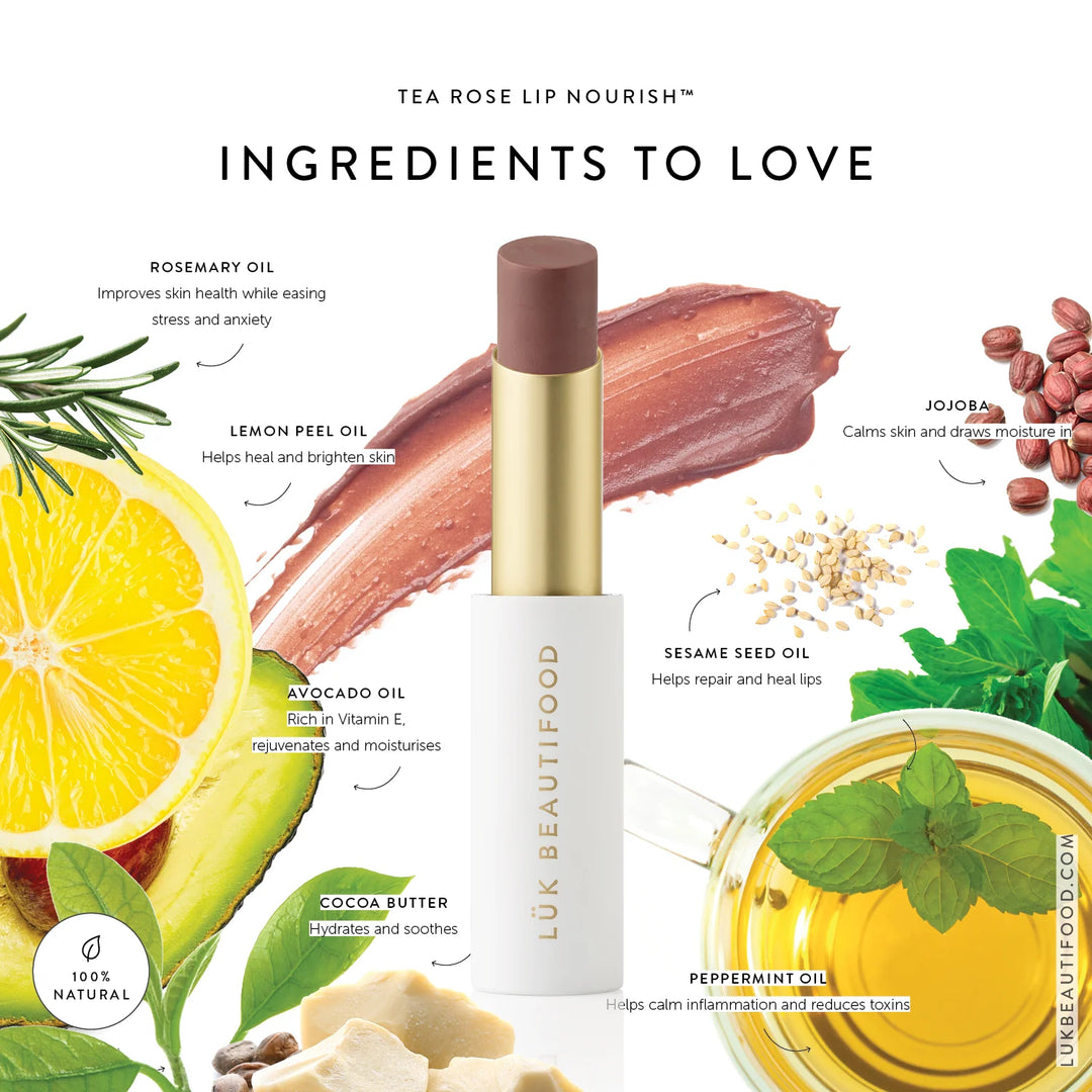 Lip Nourish - Tea Rose 3g