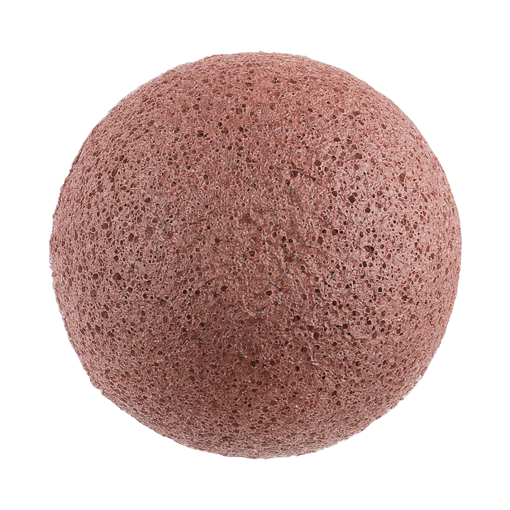 Konjac Facial Sponge - French Clay Red - Slowood