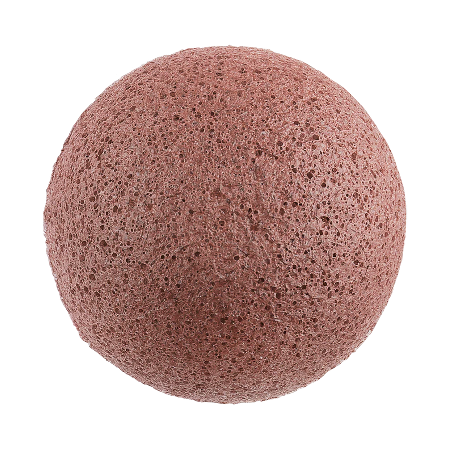 Konjac Facial Sponge - French Clay Red - Slowood