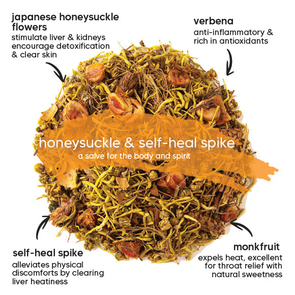 Honeysuckle & Self-heal Spike - Essential Immune Booster (10 teabags) - Slowood