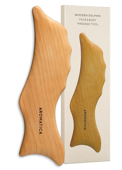 Wood Dolphin Face & Body Massager - Slowood