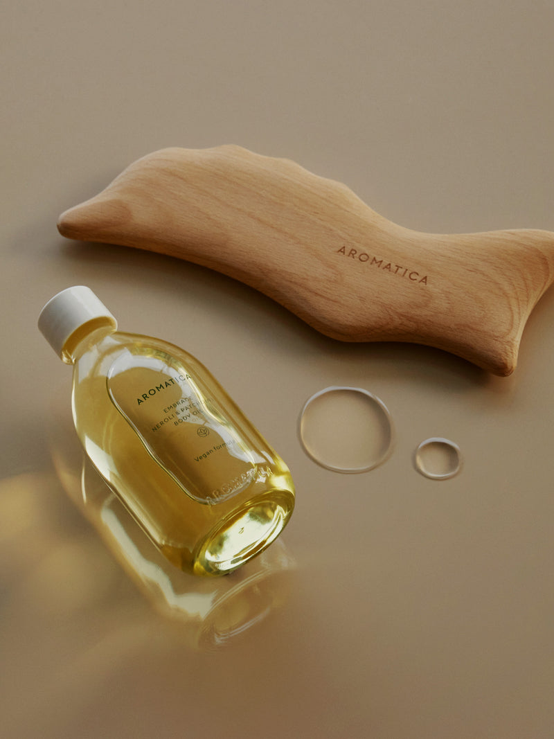 Wood Dolphin Face & Body Massager - Slowood