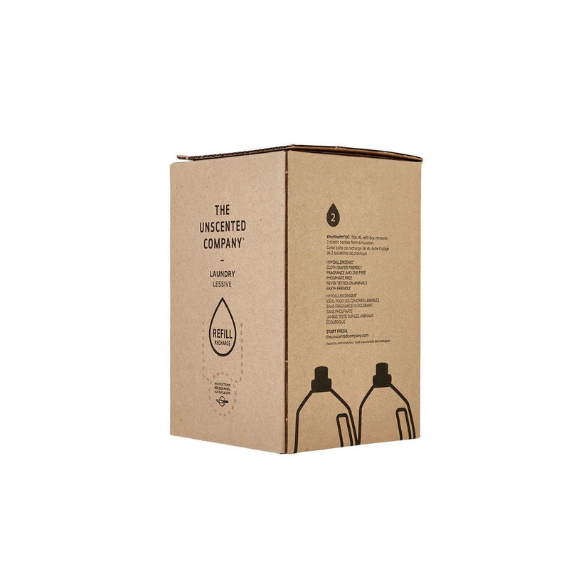 Unscented Laundry Refill Box 4L - Slowood