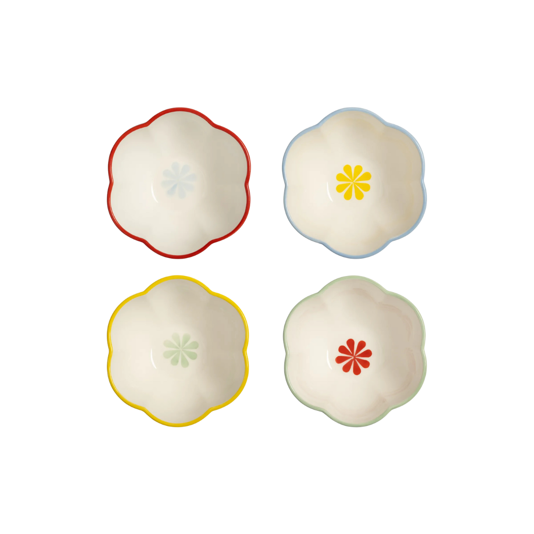 Bowl Folk Small Set Of 4